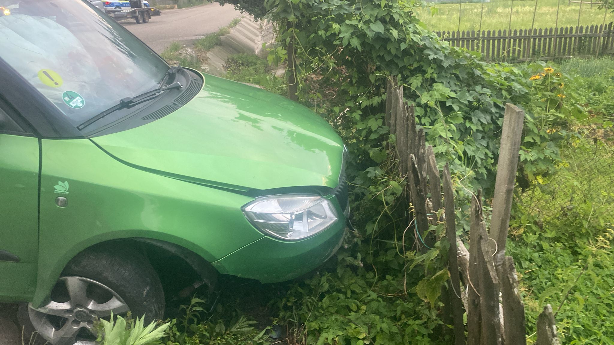 Tânără fără permis a provocat un accident la Bălțătești