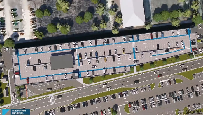 Aeroportul Henri Coandă primește o nouă parcare de tip Long Term