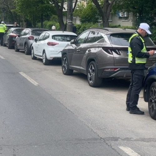 Peste 200 de sancțiuni pentru staționări neregulamentare în Sectorul 1