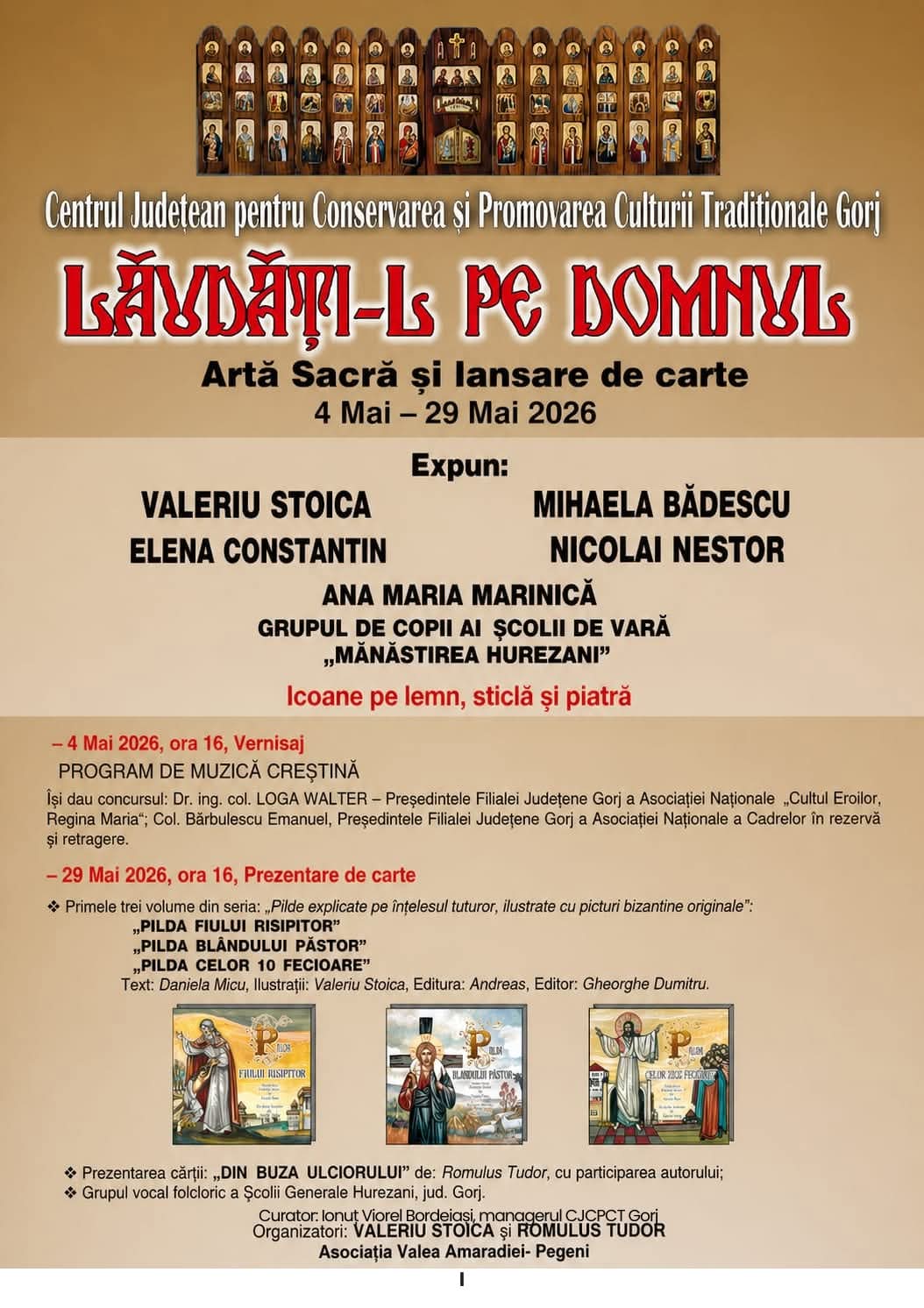 Centrul Județean din Gorj lansează evenimentul „Lăudați-l pe Domnul”