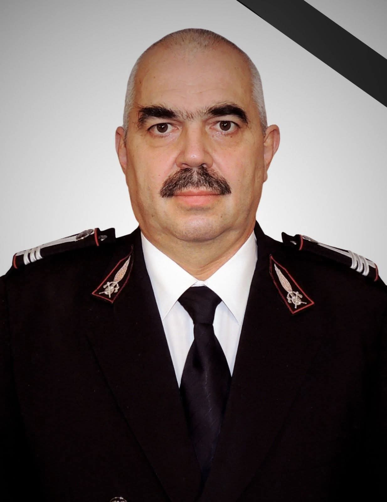 Colonelul în rezervă Florin Stanciu, o pierdere pentru ISU Dâmbovița