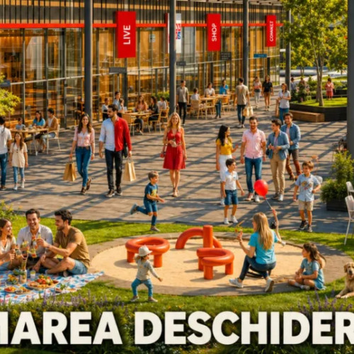 URBANO Shopping & Living, cel mai mare parc comercial din Transilvania, se va deschide în mai 2026