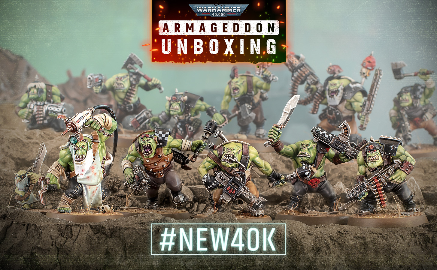 Warhammer 40,000: Armageddon Unboxing – The Orks - Warhammer Community