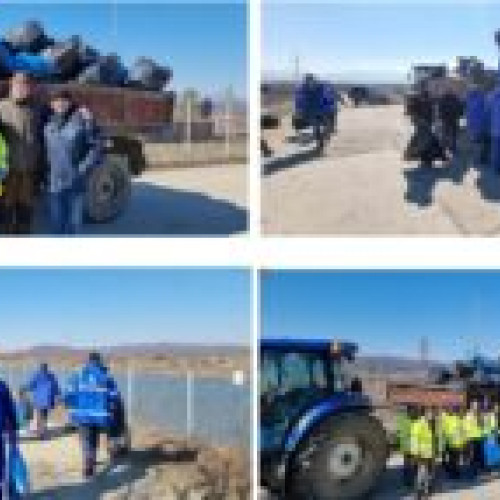 Igienizarea cursurilor de apă din Brașov pentru Ziua Mondială a Apei