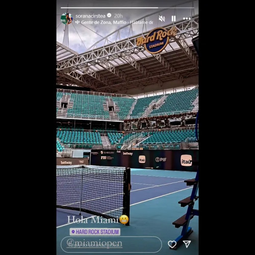 Sorana Cîrstea, în continuare lider în WTA, retrogradează cu două locuri înainte de turneul Miami Open