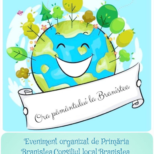 Braniștea sărbătorește Ora Pământului prin oprirea iluminatului public și organizarea unui Marș al Pământului