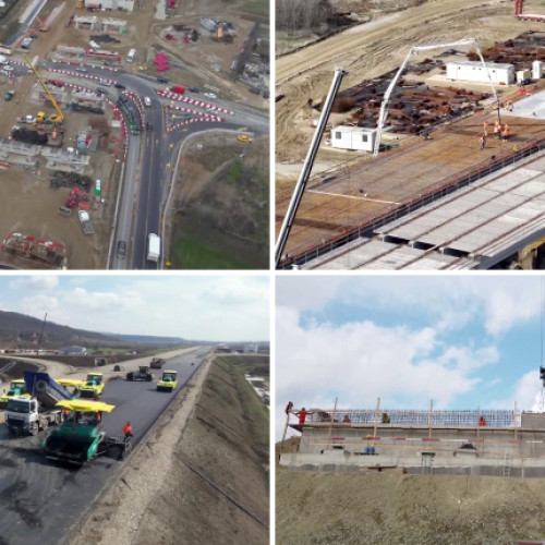 Lansarea șantierului 5 Pitești – Curtea de Argeș: peste jumătate din lucrări efectuate!