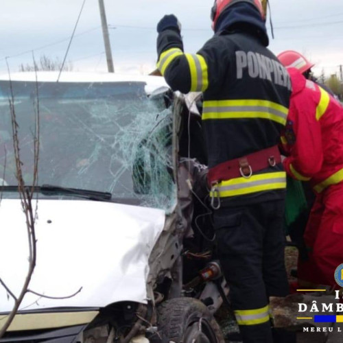 Accident grav de circulație în Butimanu, patru victime incluse