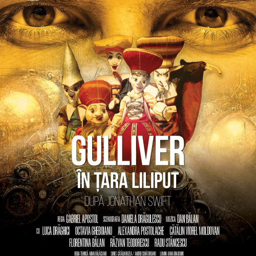 Reluarea spectacolului „Gulliver în Țara Lilliput” încântă publicul la Teatrul „Tony Bulandra” din Târgoviște de Ziua Marionetiștilor și Păpușarilor