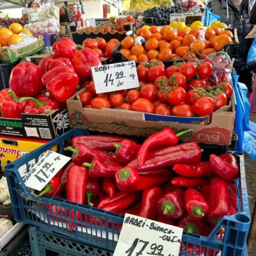 Preturile legumelor au crescut in Targu Mures din cauza Postului Pastelui. Locuitorii prefera produsele naturale de la producatori locali!