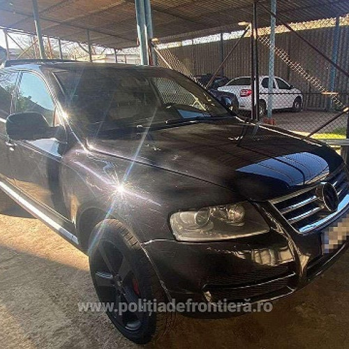 Mașină furată oprită la Vama Urziceni