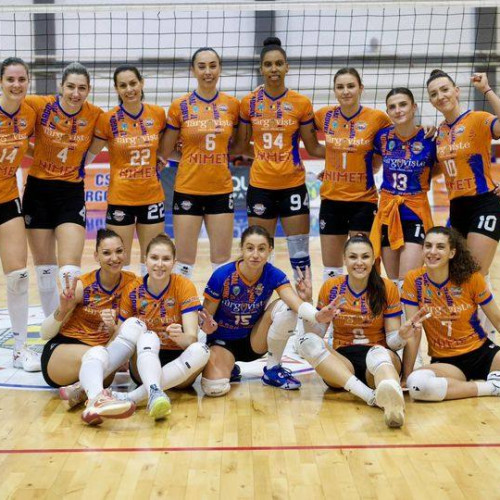 CSM Târgoviște câștigă meciul de debut în play-off-ul Diviziei A1 la volei feminin