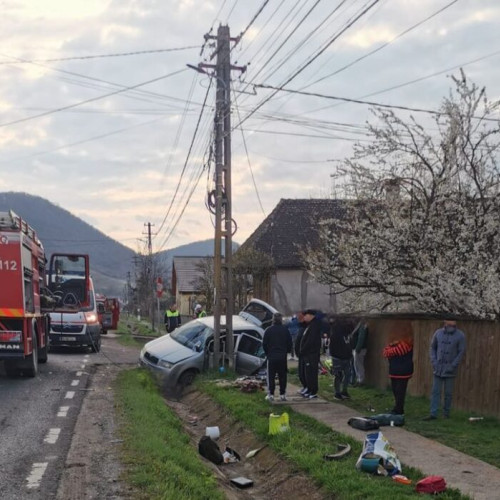 Doi răniți într-un accident pe DN 15A, la Viile Tecii. Cei răniți au fost transportați la spital, ceilalți implicați au refuzat transportul. Accidentul a fost provocat de două autoturisme care au intrat în coliziune.