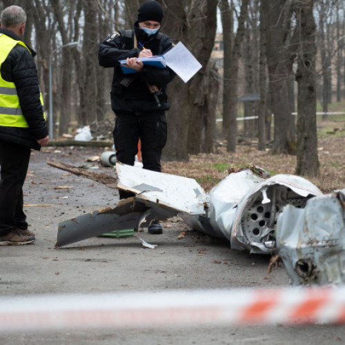 Două rachete rusești, interceptate de ucraineni în timpul războiului, lansate asupra Kievului