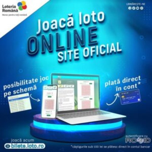 Loteria Română lansează propria platformă de joc online - aplicația ROeID integrează soluția de autentificare digitală a Guvernului României.