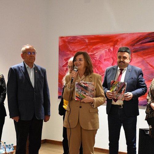 Deschiderea Expoziției de Arte Vizuale Contemporane "Art Bunavestire" la Muzeul Țării Oașului din Negrești-Oaș
