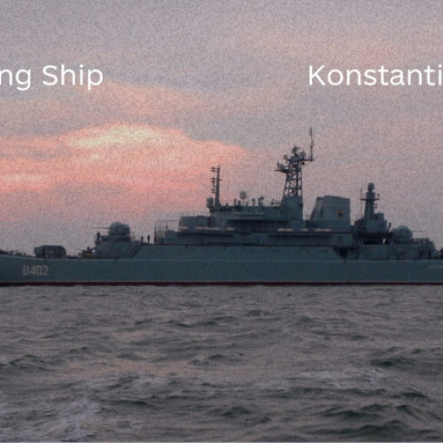 Ucrainienii lovesc nava rusilor. Konstantin Olşanski distrusa de racheta anti-navă Neptun