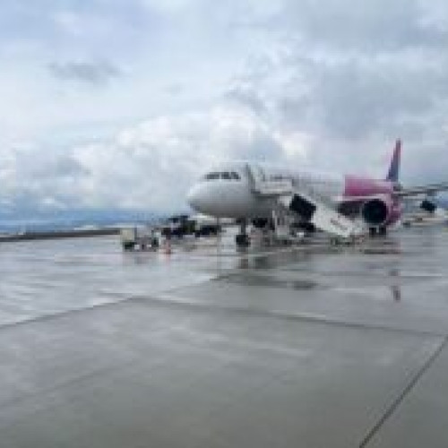 Intensa activitate la Aeroportul Internațional Brașov: aproape 600 de pasageri într-o singură zi!
