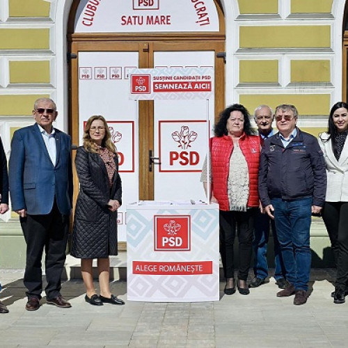 PSD Satu Mare strânge semnături pentru candidații la alegerile din Iunie
