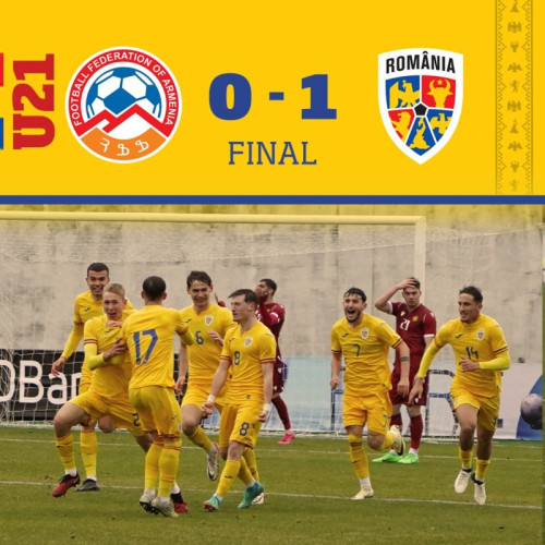 Romania invinge Armenia cu scorul 1-0 in preliminariile Campionatului European de tineret 2025
