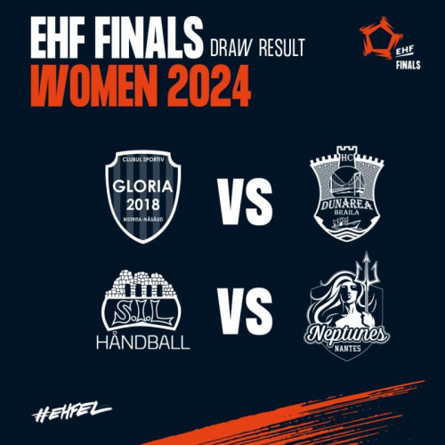 Dunărea și Gloria, adversare în semifinalele EHF European League!