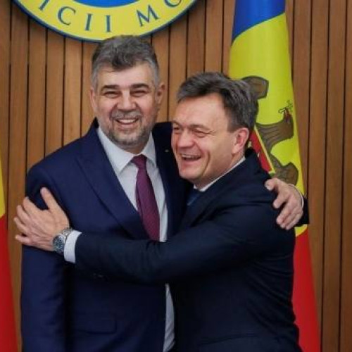 Prim-ministrul Republicii Moldova, întâlnit la Palatul Victoria de Marcel Ciolacu, cu ocazia forums investiționale moldo-române, pe tema cooperării economice și procesului de aderare la Uniunea Europeană