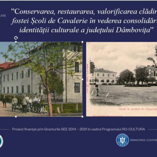 Consiliul Județean Dâmbovița a găzduit un seminar de diseminare a activităților din Proiectul „Conservarea, restaurarea și valorificarea clădirii Școlii de Cavalerie pentru consolidarea identității culturale a județului”.