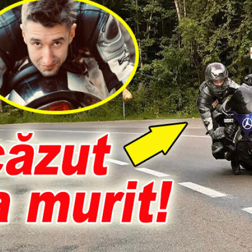 Alex Stoica - mort în urma unui grav accident cu motocicleta la Vernești