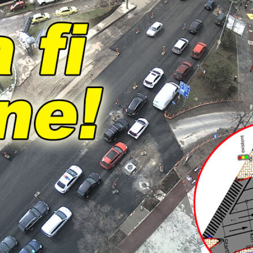 BENZI RAMASE NERESTRANSE IN ZONA LUCRARILOR DE LA CALEA EROILOR