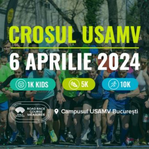 Peste 800 de persoane urcă la start pentru Crosul Universităţii de Ştiinţe Agronomice şi Medicină Veterinară din Bucureşti