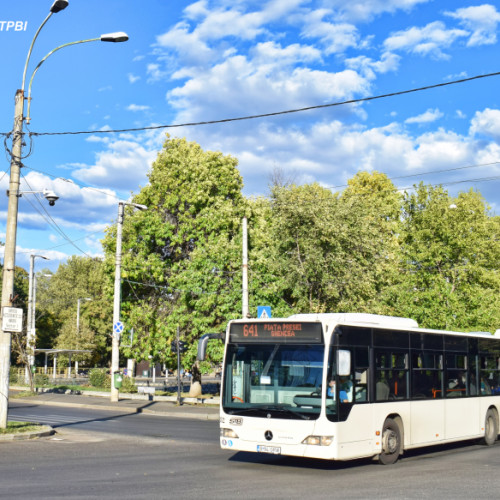 Linia de tramvai 41 suspendată pe Pasajul Grant, călătorii preluaţi de autobuzul navetă 641