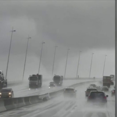 Fenomen extrem de rar în Europa: Trombă de apă pe uscat avariat clădiri în Lisabona