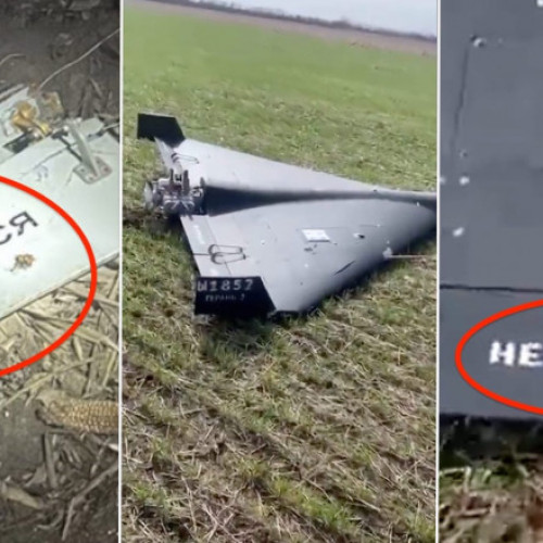 Ucrainenii au doborât o dronă Shahed intactă, care are elemente identice cu ale dronei căzute în Insula Mare a Brăilei