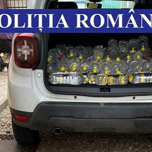 Oșanica prinsă în Turț cu portbagajul plin de pălincă ilegală, de peste 20 de litri fiecare