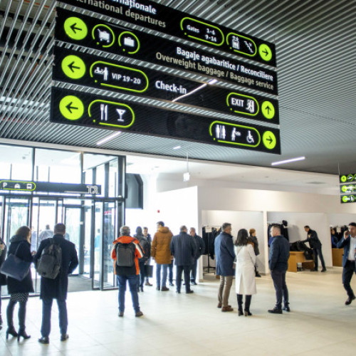 Aeroportul Iaşi deschide un nou terminal pentru destinaţii Schengen în valoare de 100 milioane de euro