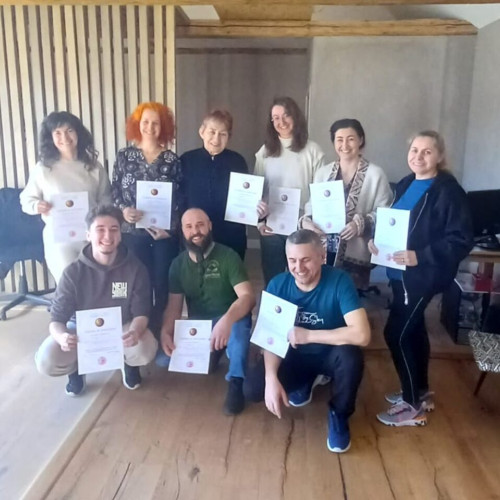 Încheierea cu succes a cursurului de inițiere în Qigong, următorul începând în martie