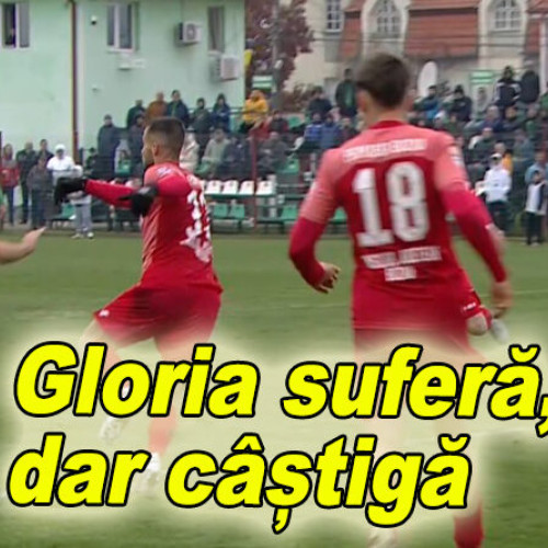Gol norocos, joc economicos, emoții pe final în victoria lui Gloria Buzău la Dumbrăvița pentru calificarea în play-off cu Csikszereda M. Ciuc