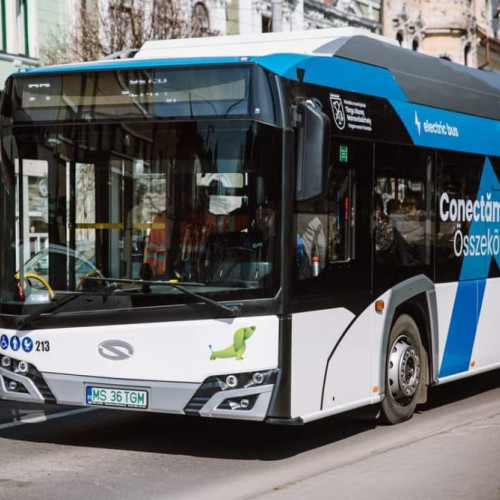 O nouă linie de transport local în Târgu Mureș pentru elevi și studenți