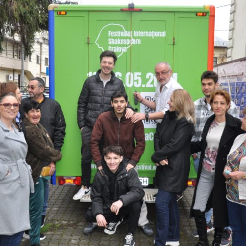 Caravana Shakespeare porneste din Craiova si merge in 30 de orase