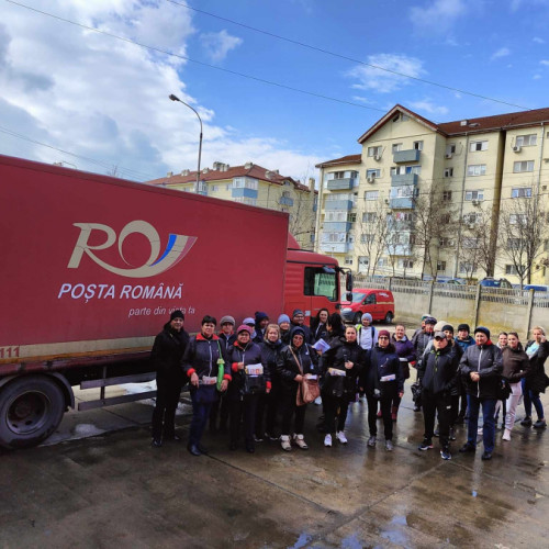 Grevă de avertisment a poștașilor gălățeni împotriva abuzurilor în Poșta Română