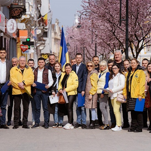 Semnături de susținere pentru candidații PNL la alegerile locale și europarlamentare în Satu Mare