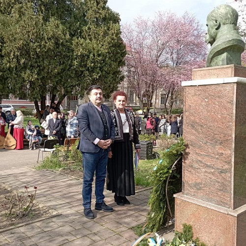 Poetul național ucrainean, Taras Șevcenko, omagiat la Satu Mare cu ocazia împlinirii a 210 ani de la naștere