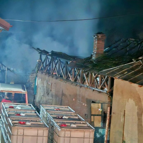 Un incendiu violent a provocat distrugeri într-o gospodărie din comuna Vânătorii Mici, județul Giurgiu. Pompierii au intervenit cu succes pentru a opri răspândirea flăcărilor la casele vecine.