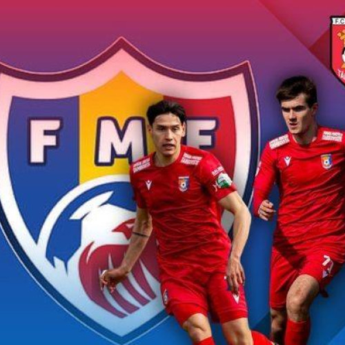 Doi fotbaliști de la Chindia, convocați în naționala Moldovei pentru meciuri amicale cu Macedonia de Nord și Insulele Cayman - Maxim Cojocaru și Victor Bogaciuc în pregătiri pentru partida din Turcia.
