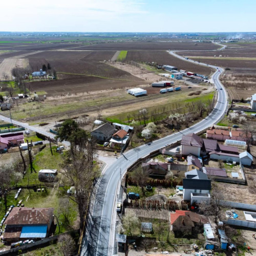 Investiții noi finalizate la Ulmi: lucrările de asfaltare au fost finalizate, iar o investiție pentru prevenirea inundațiilor în satul Nisipuri a fost finalizată