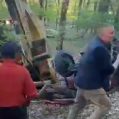 Un bărbat tânăr a pierit în urma unui accident cu tractorul, în județul Gorj