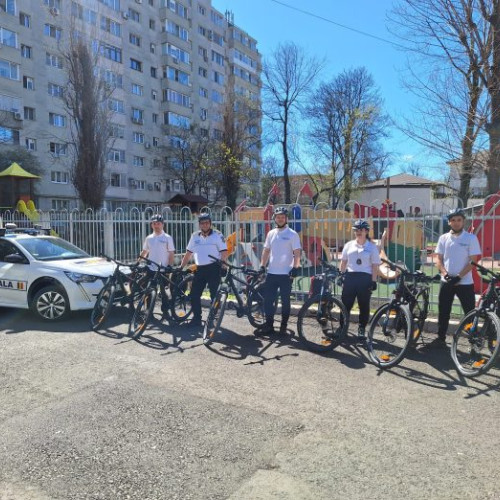 Echipajele de polițiști locali pe bicicletă, din nou pe străzile din Sectorul 3 pentru a monitoriza și sancționa încălcările normelor de conviețuire socială și de curățenie