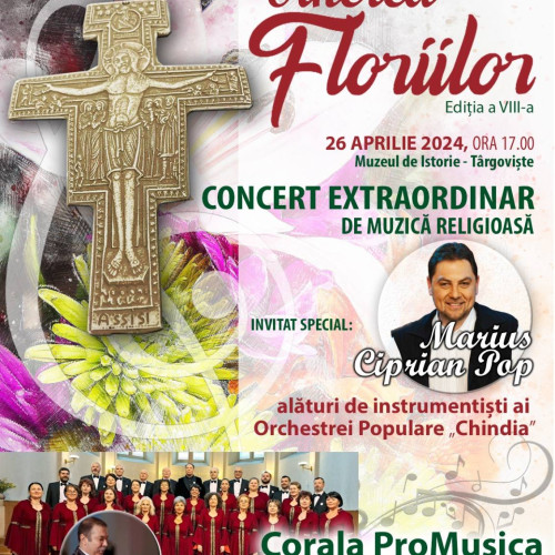 La Târgoviște are loc "Vinerea Floriilor", ediția a VIII-a