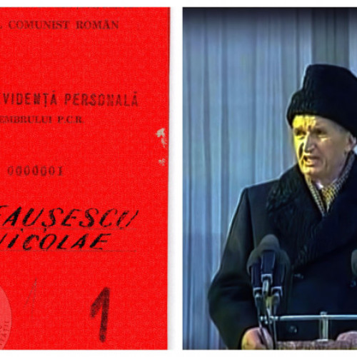 Galerie Foto CNSAS a publicat Cartea de evidență personală a lui Nicolae Ceaușescu. Cum arată biografia fostului dictator în documentele PCR