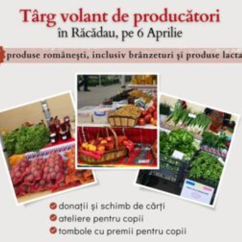 Târgul volant din Răcădău aduce produse românești autentice și evenimente pentru toată familia!